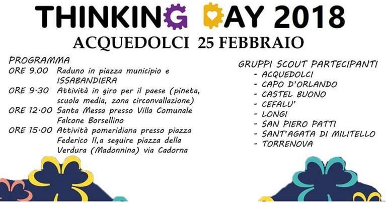 Acquedolci, 400 Scouts per il Thinking Day