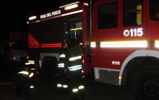 pompieri notte