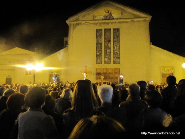 Su Am la Via Crucis vivente del 1996 a Capo d’Orlando