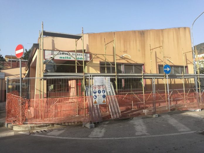 Lavori asilo nido comunale Brolo