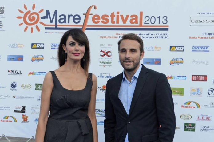Maria Grazia Cucinotta e Massimiliano Cavaleri