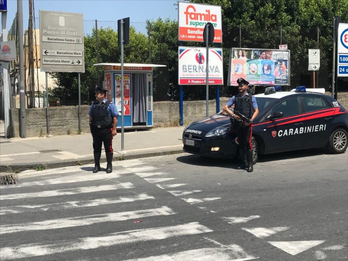 Posto carabinieri Barcelllona PG