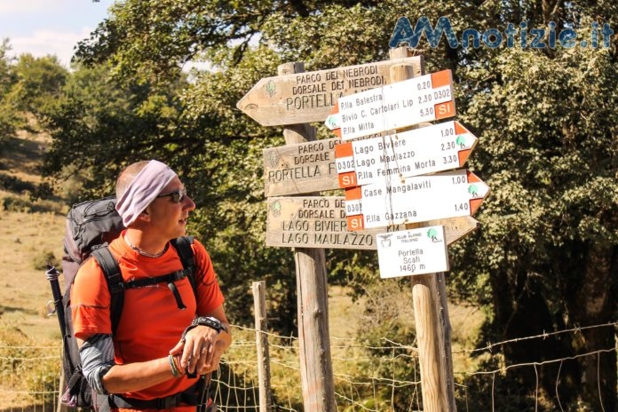 segnali a portella scafi dorsale nebrodi