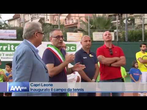 Il parco di Rocca di Capri Leone rinasce con il nuovo campo da tennis – VIDEO
