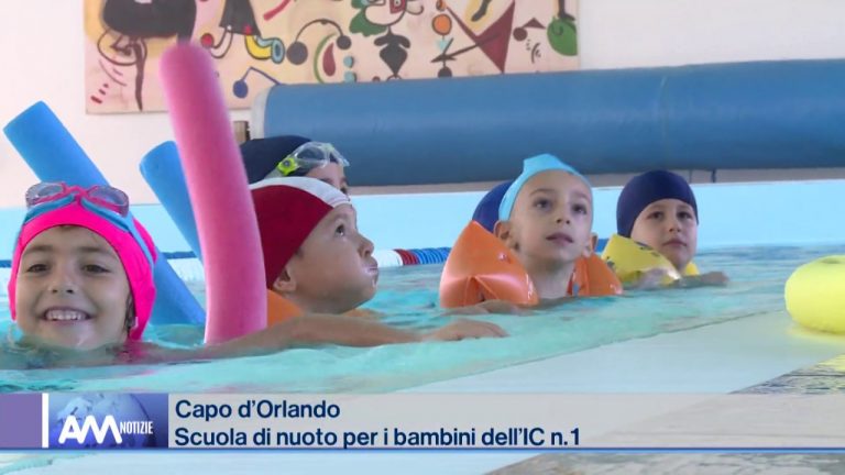 Capo d’Orlando, i bimbi dell’I.C. n°1 a scuola di nuoto alla Neri Fitness Club – VIDEO