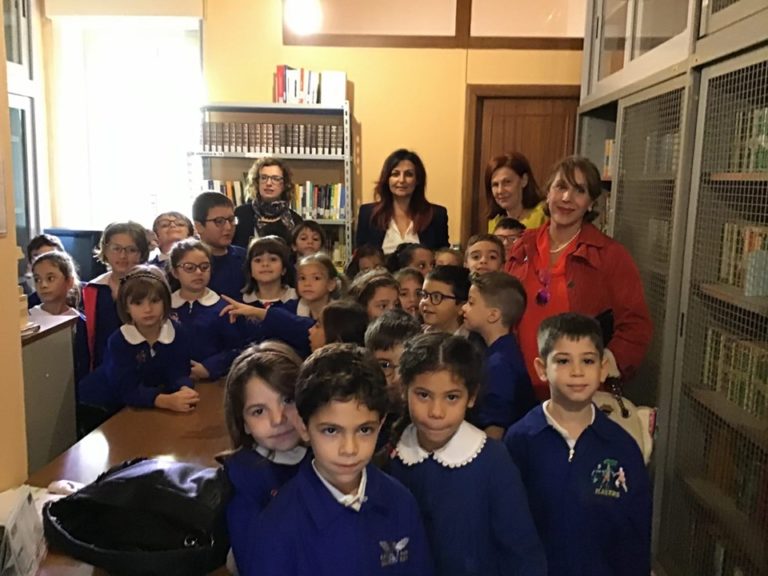 #Ioleggoperché, bambini dell’I.C. di Brolo in visita alla Biblioteca Comuale