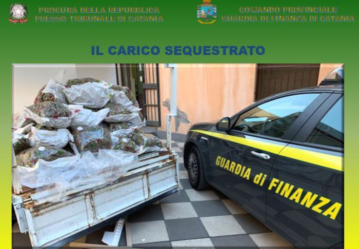Catania, trasportava 41 kg di marijuana nel congelatore: arrestato 62enne