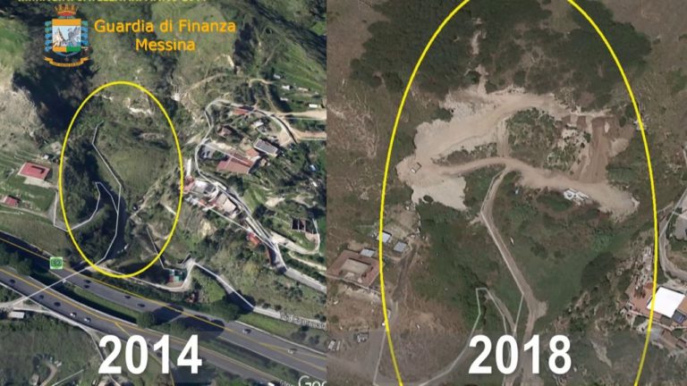 Messina-Gravitelli, operazione “Montagna Fantasma”; sequestrata maxi discarica abusiva