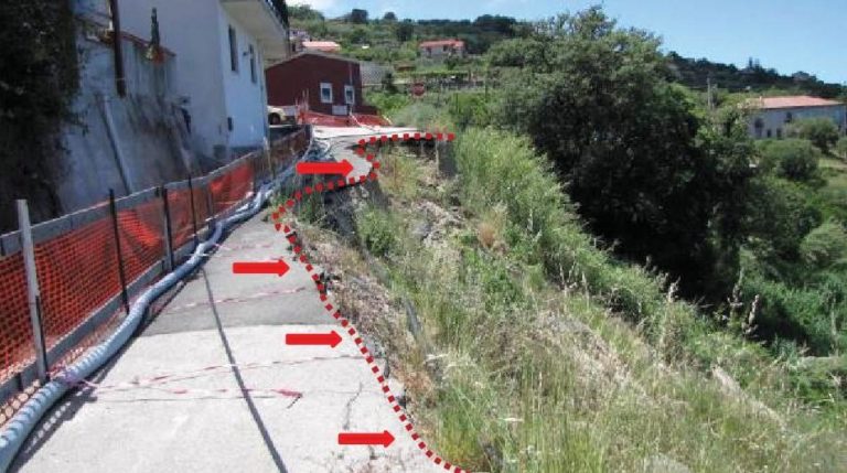 Naso, sarà ricostruita la strada di Contrada Maina