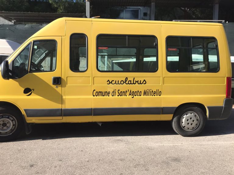 Sant’Agata, da febbraio saranno operativi tre scuolabus per il trasporto degli alunni