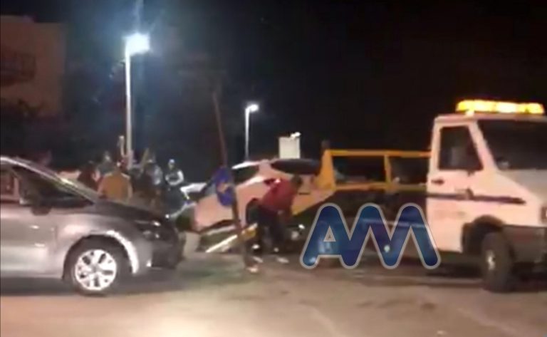 Capo d’Orlando, auto si schianta su un palo sul lungomare Ligabue