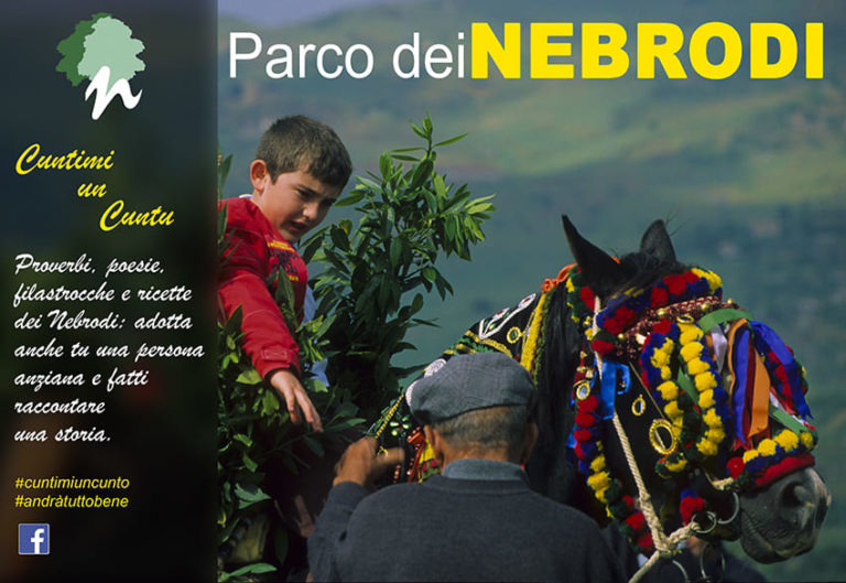 Parco dei Nebrodi: Parte l’iniziativa “Cuntami un cuntu”, per sostenere i nostri anziani