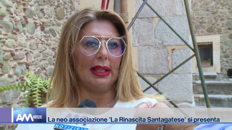 Sant’Agata di Militello, la neo associazione “La Rinascita Santagatese” si presenta – Video