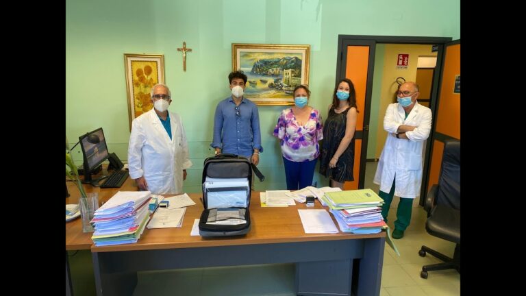 Sant’Agata di Militello – Ospedale, raccolta fondi da oltre 9000€: donato un Ventilatore Polmonare