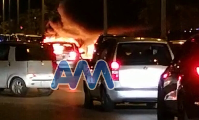 Barcellona – Auto in fiamme sul lungomare di Spinesante (Aggiornamento)