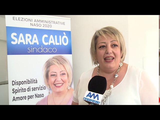 Naso, la campagna elettorale entra nel vivo, Sara Caliò si candida a sindaco – VIDEO