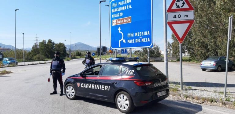 San Pier Niceto, fermata alla guida di un’auto rubata poco prima a Merì. Donna arrestata dai Carabinieri