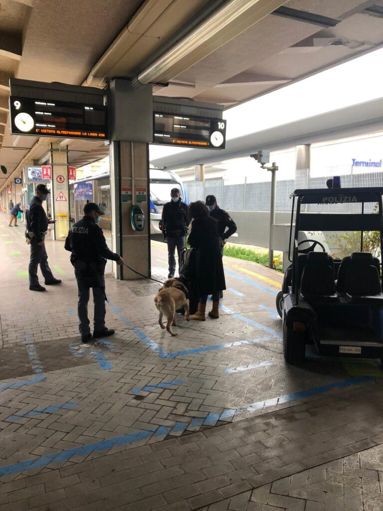 Controlli Polfer: “Operazione Railpol – Rad “Active Shield”: 2 persone denunciate a Messina