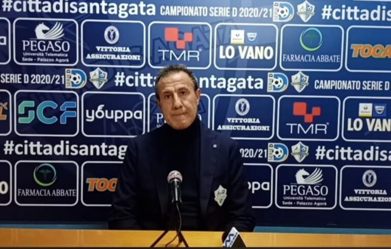 Calcio – Il Città di Sant’Agata esonera il tecnico Pasquale Ferrara