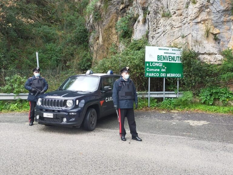 Longi – Appicca incendio nel bosco, 61enne arrestato dai Carabinieri