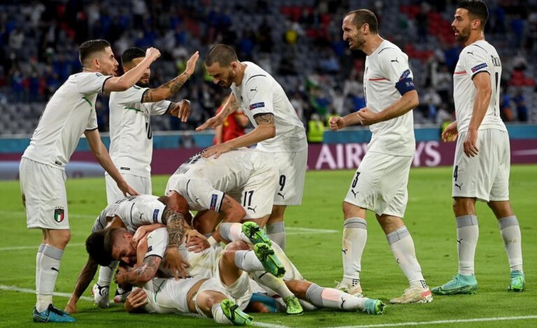 L’Italia batte il Belgio per 2-1 e vola in semifinale! Gli azzurri affronteranno la Spagna