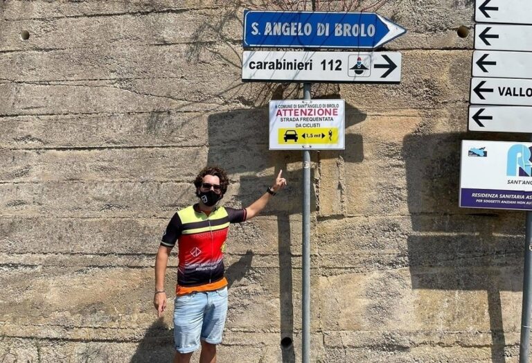 Anche Sant’Angelo di Brolo tutela i ciclisti, aderendo alla campagna “Dammi 1,5 mt”
