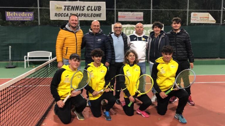 Caprileone: il TC Rocca di Caprileone si è laureato campione regionale FIT Junior Program categoria Super Green di tennis