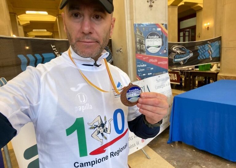 Messina: Fabio Mei della “Podistica Pattese” quarto assoluto e primo di categoria nella “Maratona Antonello da Messina”