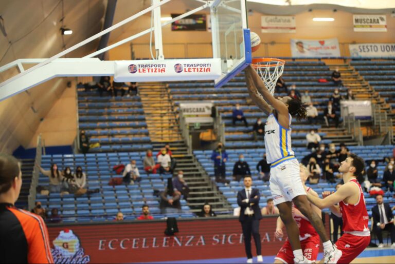 La Infodrive Capo d’Orlando va vicina alla vittoria, ma alla fine si arrende a Pistoia per 77-80