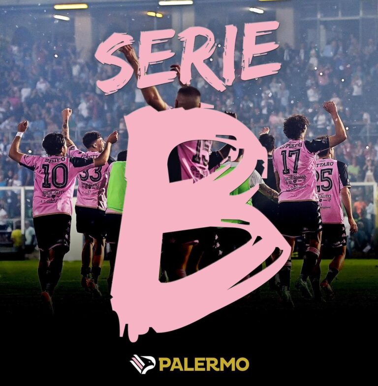 È festa grande per il Palermo! I rosanero promossi in Serie B