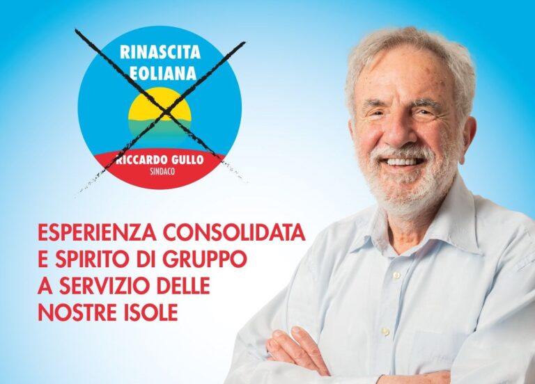 Lipari – Gli eoliani scelgono di cambiare: il nuovo sindaco è il 71enne Riccardo Gullo, sconfitto Orto