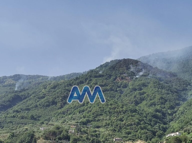 Sinagra, incendio in contrada Santa Lucia. A lavoro i canadair. Temporaneamente chiusa la SS 116 Capo d’Orlando-Randazzo