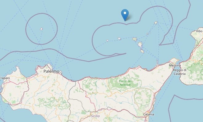 Terremoto all’alba alle Eolie, scossa di magnitudo 3.6 a Salina e Filicudi. Scossa 2.1 al largo di Milazzo