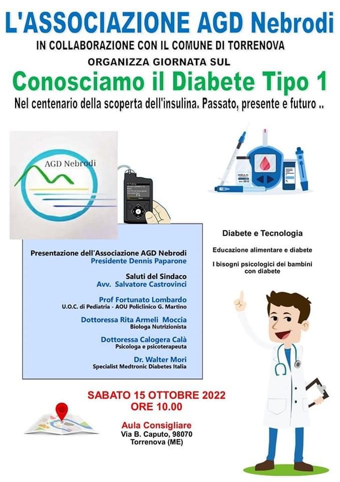Torrenova, incontro sul diabete di tipo 1 domani in aula consiliare