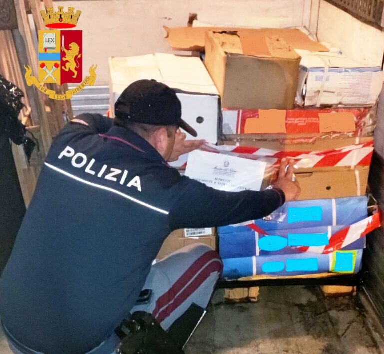 Barcellona Pozzo di Gotto – Sequestrati circa 300 kg di alimenti surgelati