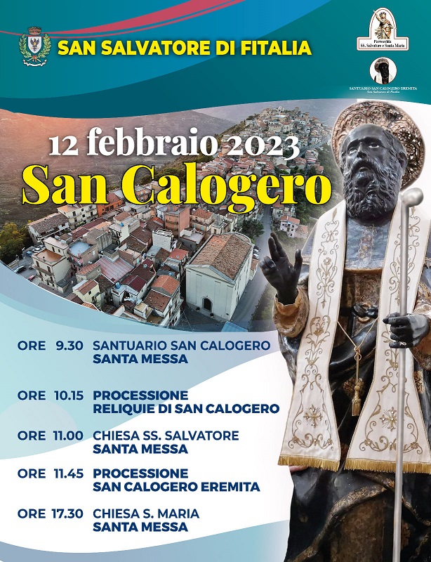 San Salvatore di Fitalia, le due ricorrenze di San Calogero