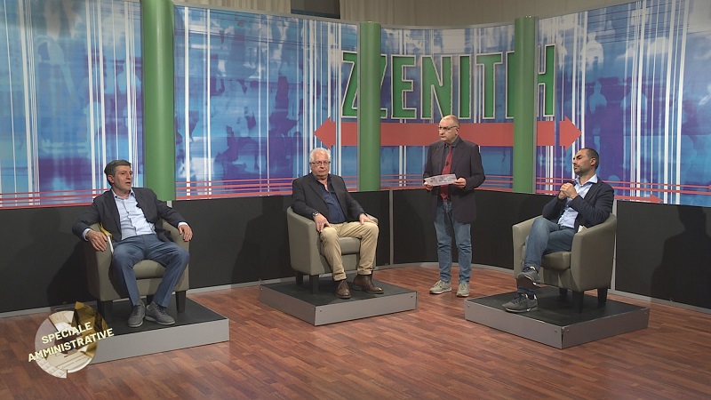 Speciale elezioni “Zenith” con i tre candidati a sindaco del comune di