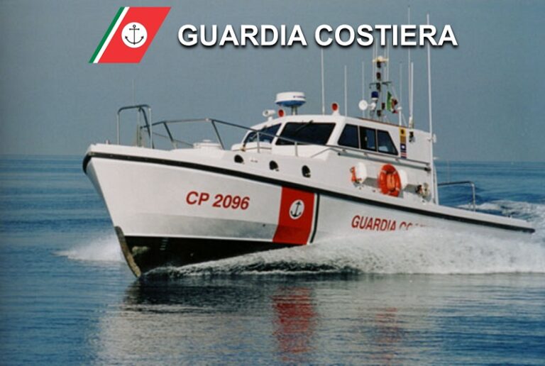 Milazzo: la Guardia Costiera ha salvato un uomo tuffatosi in mare dal lungomare Garibaldi
