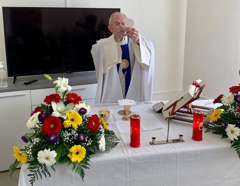 Patti: celebrata la Santa Messa presso la casa di riposo “San Biagio” a conclusione del mese mariano