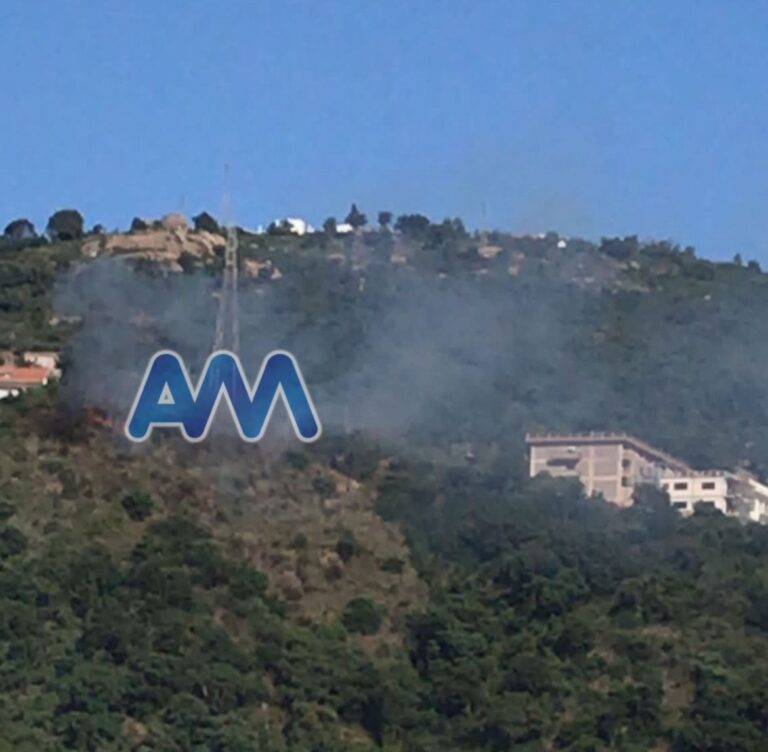 Capo d’Orlando, principio di incendio in contrada Forno Alto-Catutè