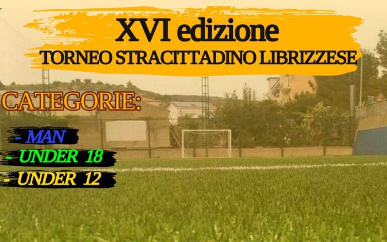 Librizzi: la XVI edizione del torneo stracittadino librizzese