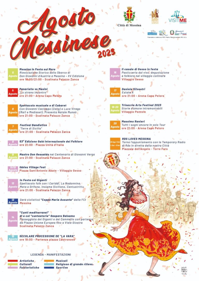 Messina – Tutti gli eventi in programma ad agosto