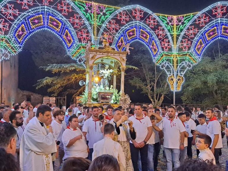 San Fratello: la solennità di San Benedetto ed il concerto di Amedeo Minghi