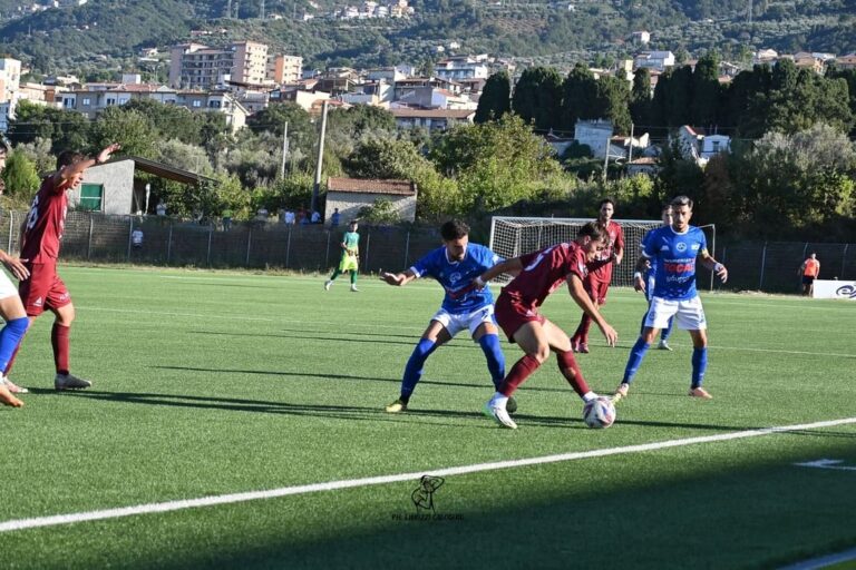 Calcio – Pesante sconfitta per il Città di Sant’Agata, pareggia la Nuova Igea Virtus