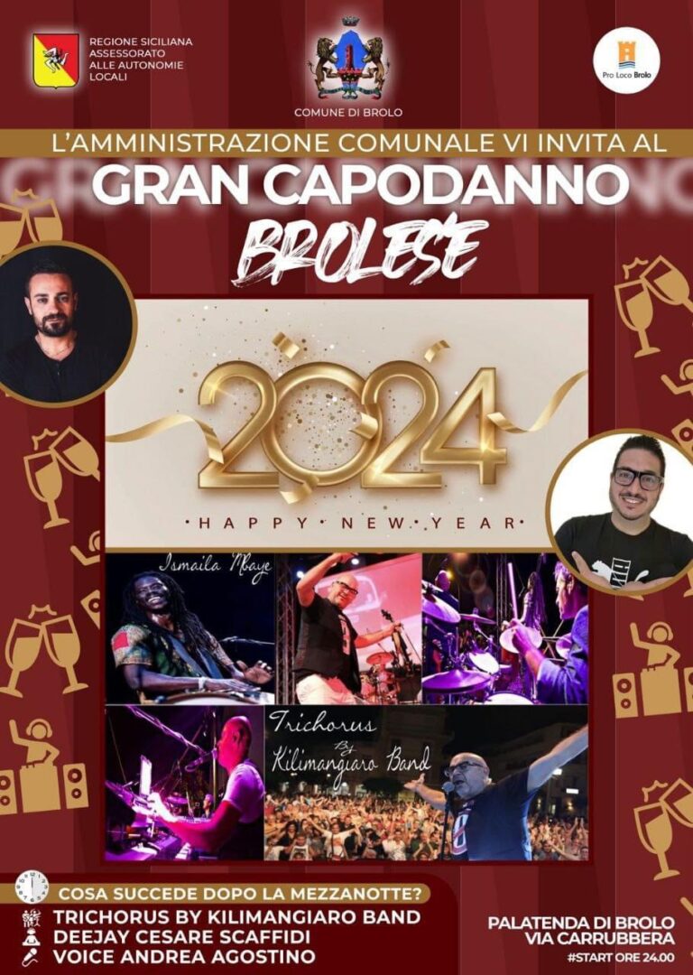 Brolo – Tutto pronto per il Capodanno al PalaTenda. Musica e divertimento con i Dj e la Kilimangiaro Band