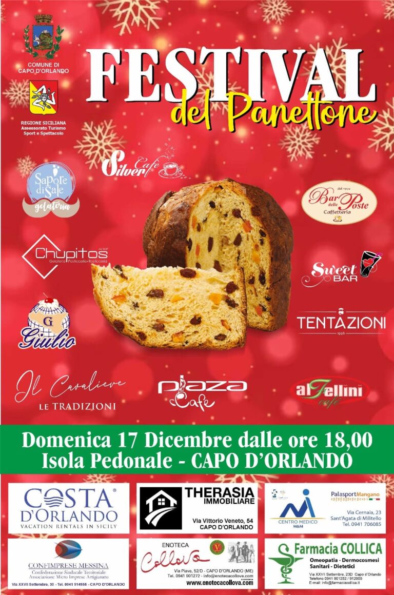 Capo d’Orlando – Festival del Panettone domenica 17 dicembre