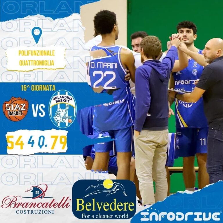 Basket – L’Orlandina sbanca Piazza Armerina e rimane in testa alla classifica di B Interregionale