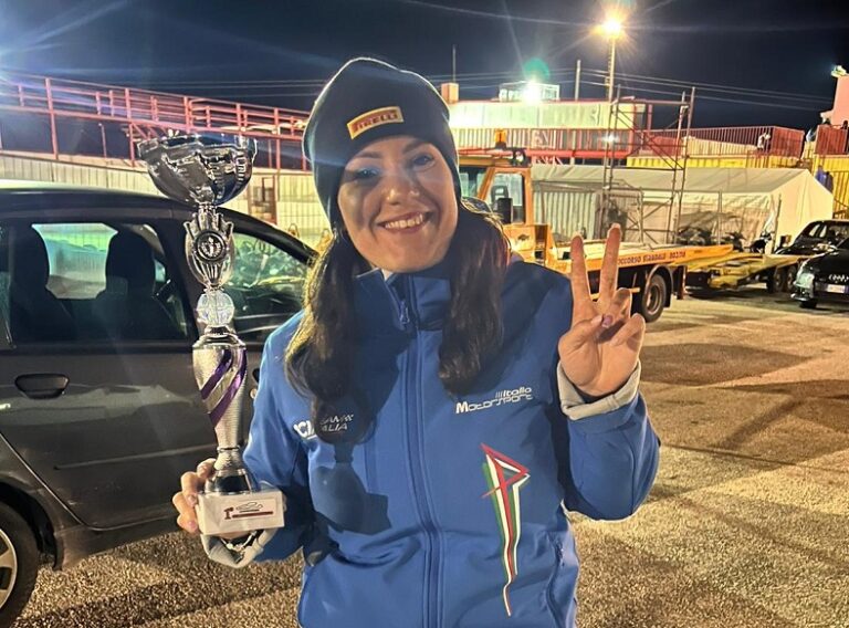 Patti: Federica Campochiaro è la prima pilota di rally, esordirà al rally “Valle del Sosio”