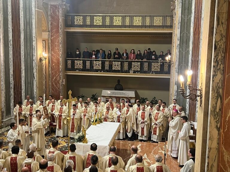 Patti: celebrata nella Basilica Santuario del Tindari la solenne messa crismale