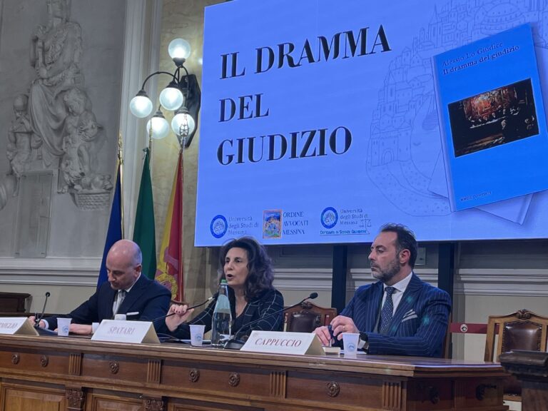 “Il dramma del Giudizio”: evento culturale nell’Aula Magna dell’Università degli Studi di Messina